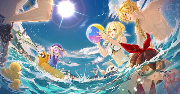 Genshin Impact by Cielo空言 #3988544-ACG-二次元游戏动漫视频分享平台