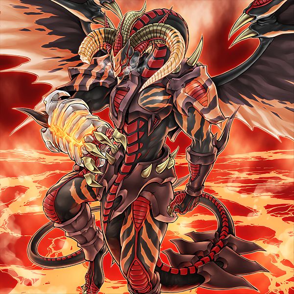 Scarlight Red Dragon Archfiend (Yu-Gi-Oh! ARC-V) by TheHungTD Wallpaper-ACG-二次元游戏动漫视频分享平台