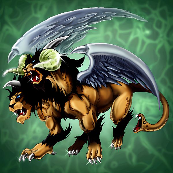 Chimera The Flying Mythical Beast (Yu-Gi-Oh! Duel Monsters) by TheHungTD Wallpaper-ACG-二次元游戏动漫视频分享平台