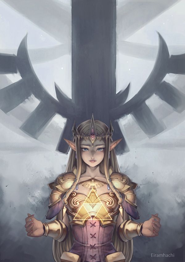 Princess Zelda (Zelda no Densetsu) by Hachiyuki #3987116-ACG-二次元游戏动漫视频分享平台