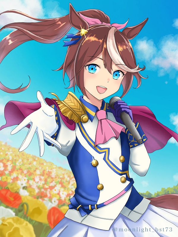 Tokai Teio (Uma Musume – Pretty Derby) by Pixiv ID 20968098 Mobile Wallpaper-ACG-二次元游戏动漫视频分享平台