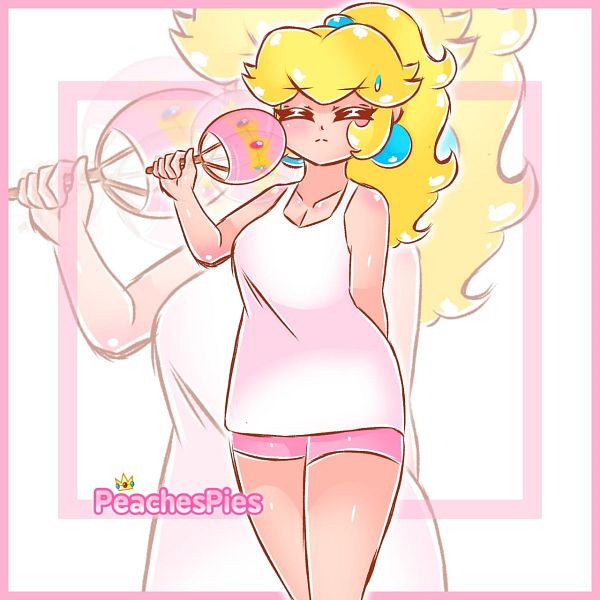 Princess Peach (Super Mario Bros.) by pies peaches #3986388-ACG-二次元游戏动漫视频分享平台