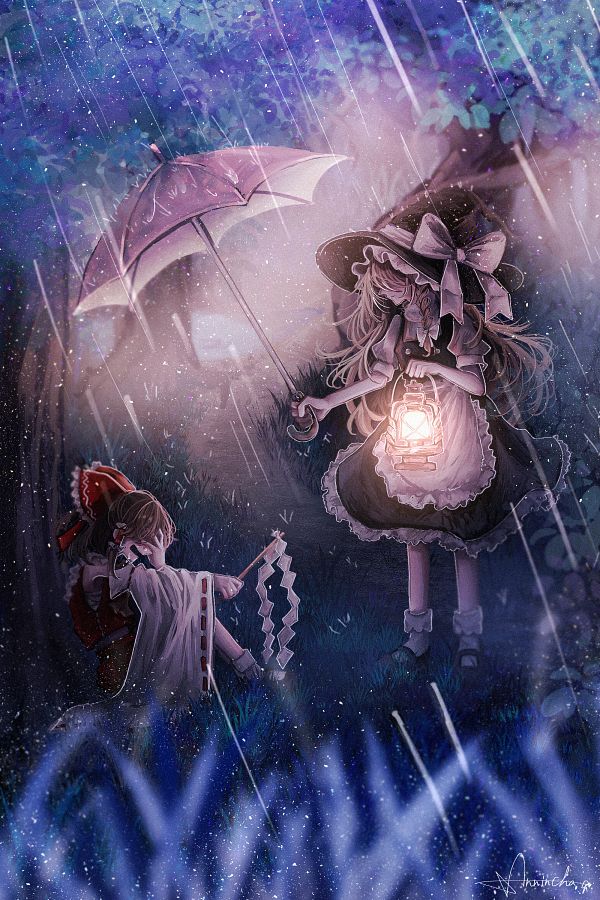 ReiMari (Touhou) by An仁茶 #3985503-ACG-二次元游戏动漫视频分享平台