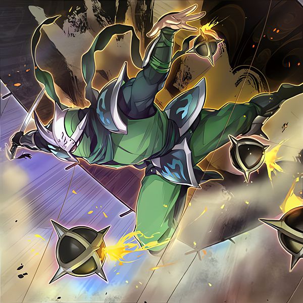 Green Ninja (Yu-Gi-Oh!) by TheHungTD Wallpaper-ACG-二次元游戏动漫视频分享平台