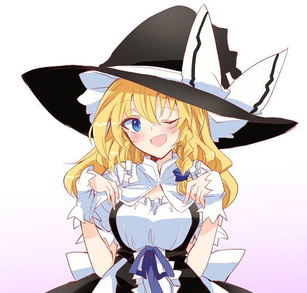 Kirisame Marisa Marisa Kirisame (Touhou) by mihuni #3982885-ACG-二次元游戏动漫视频分享平台