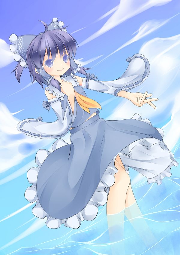 Blue Reimu (Hakurei Reimu) by Pixiv Id 2436220 #3985465-ACG-二次元游戏动漫视频分享平台