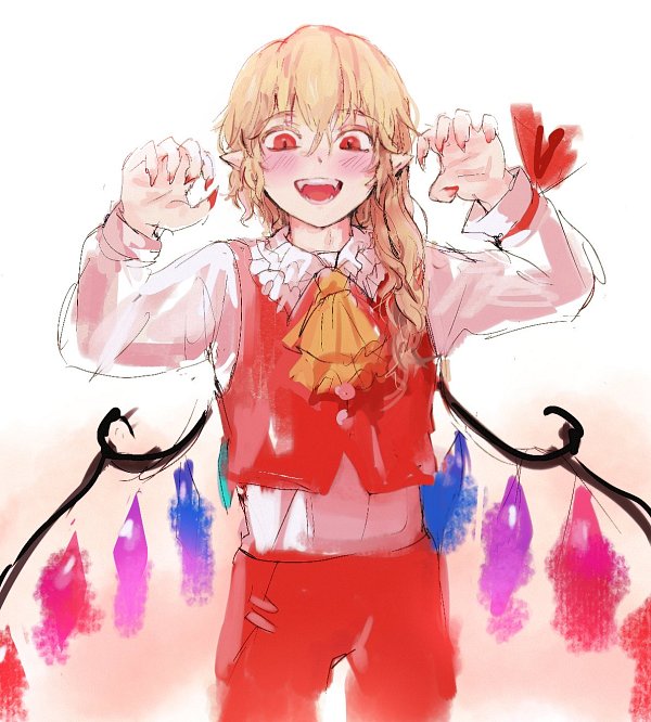 Flandre Scarlet (Touhou) by Himuhino #3982314-ACG-二次元游戏动漫视频分享平台