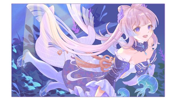 Sangonomiya Kokomi (Genshin Impact) by FasterDuck #3985645-ACG-二次元游戏动漫视频分享平台