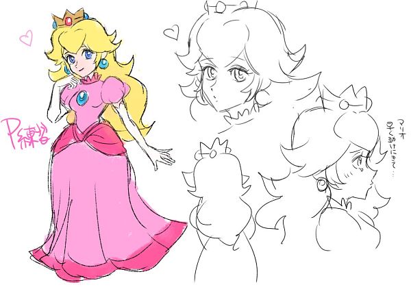 Princess Peach (Super Mario Bros.) by agua mp #3988344-ACG-二次元游戏动漫视频分享平台