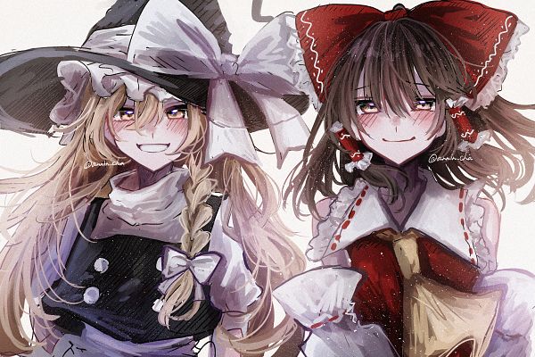 ReiMari (Touhou) by An仁茶 #3985498-ACG-二次元游戏动漫视频分享平台