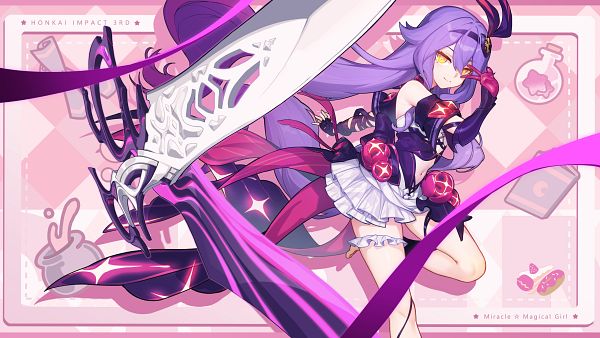 Miracle Magic Girl (Houkai 3rd) HD Wallpaper-ACG-二次元游戏动漫视频分享平台