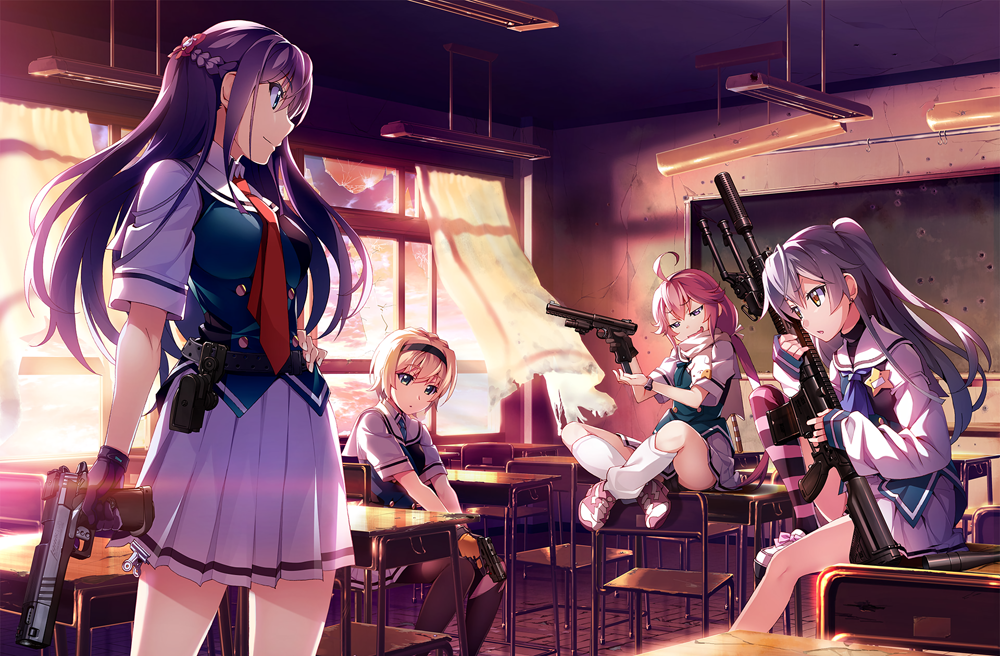 【喵萌奶茶屋】[灰色：幻影扳機 グリザイア：ファントムトリガー THE ANIMATION Grisaia: Phantom Trigger][BDRip][0102][720p][繁體][招募翻譯校對]-ACG-二次元游戏动漫视频分享平台