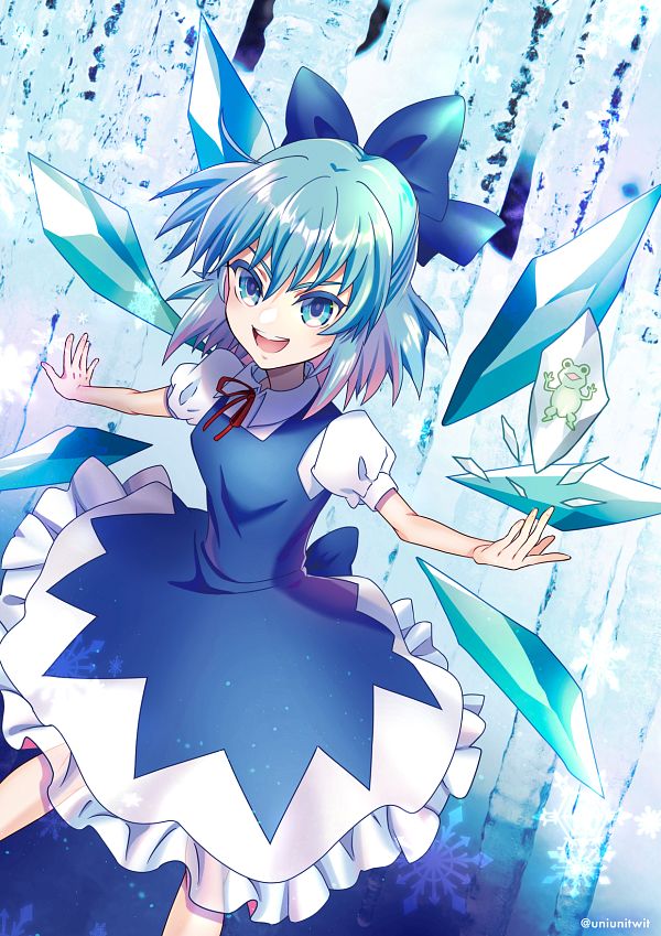 Cirno (Touhou) by Unizo (Pixiv Id 375447) #3999879-ACG-二次元游戏动漫视频分享平台