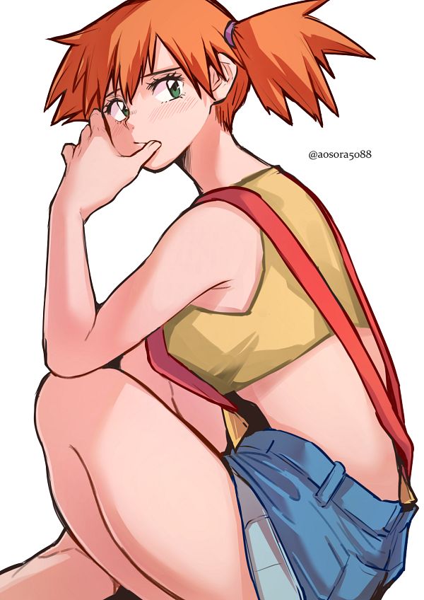 Kasumi (Pokémon) Misty (Pokémon) (Pokémon Red & Green) by aosora5088 #4001393-ACG-二次元游戏动漫视频分享平台