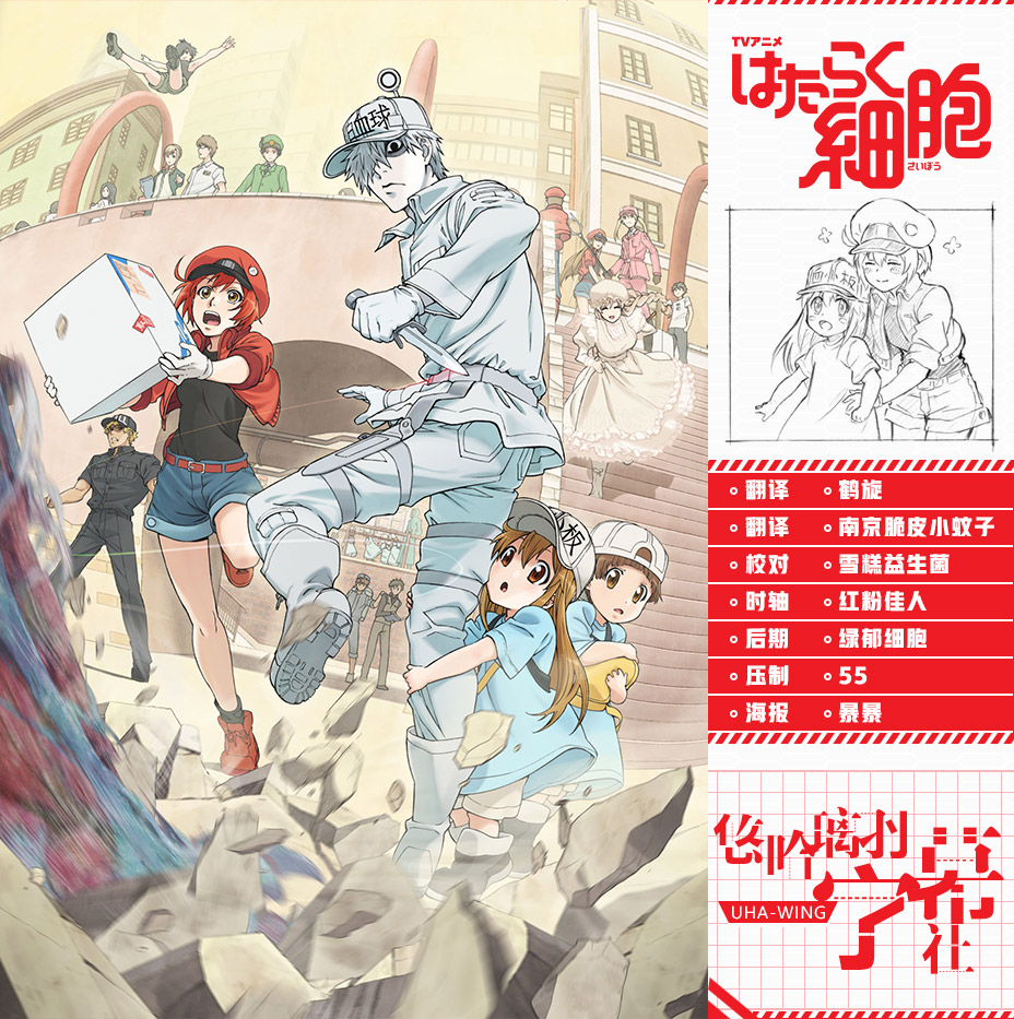 【悠哈璃羽字幕社】[工作细胞][Hataraku Saibou][0113 + SP][BDRIP 1920×1080 x264 FLAC]-ACG-二次元游戏动漫视频分享平台