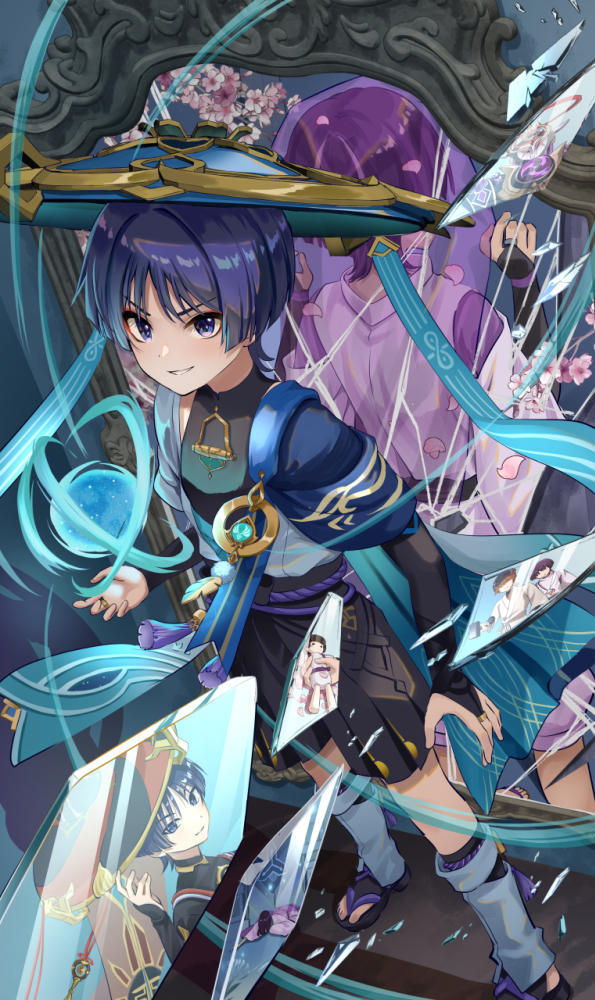 Wanderer (Genshin Impact) by aoi fujiwara a\ #3994468-ACG-二次元游戏动漫视频分享平台