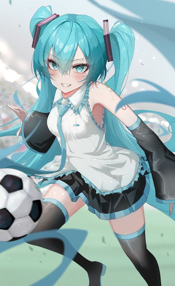 Hatsune Miku (VOCALOID) by kawasuru #3997853-ACG-二次元游戏动漫视频分享平台