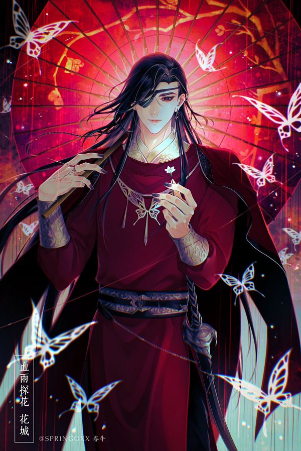 Hua Cheng (Tian Guan Ci Fu) by SPRINGOXX #4001249-ACG-二次元游戏动漫视频分享平台