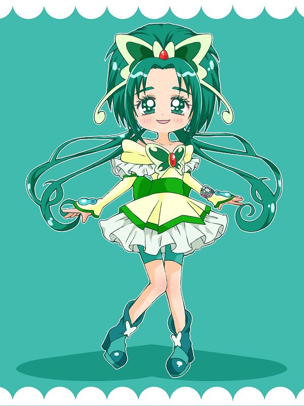 Cure Mint (Akimoto Komachi) by mrh maruhi #3988846-ACG-二次元游戏动漫视频分享平台