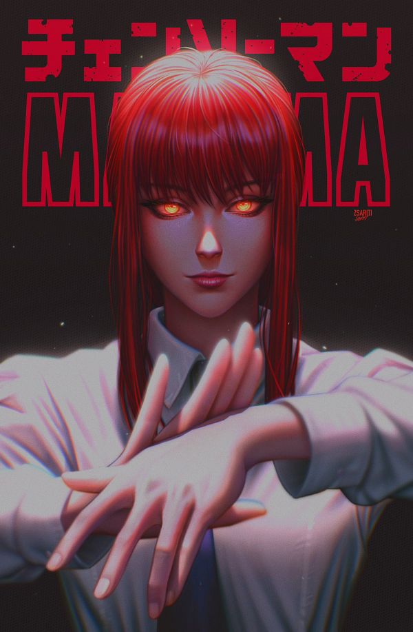 Makima (Chainsaw Man) by zsariti #4001825-ACG-二次元游戏动漫视频分享平台