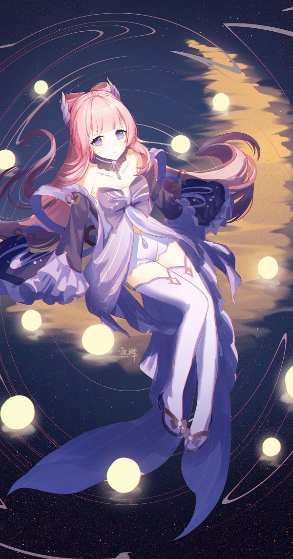 Sangonomiya Kokomi (Genshin Impact) by Pixiv Id 8515696 #3994503-ACG-二次元游戏动漫视频分享平台