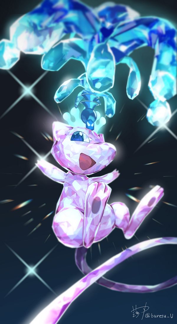 Mew (Pokémon) by buresu U #3994466-ACG-二次元游戏动漫视频分享平台
