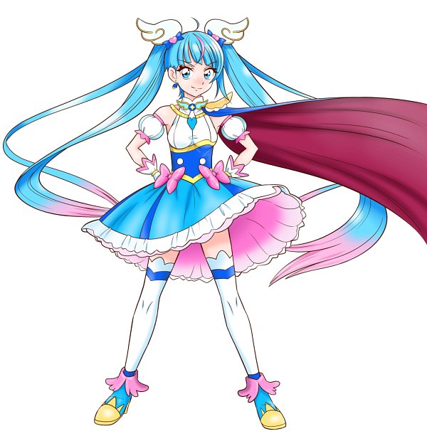 Cure Sky (Sora Harewataru) by Tenshinrou #3993151-ACG-二次元游戏动漫视频分享平台