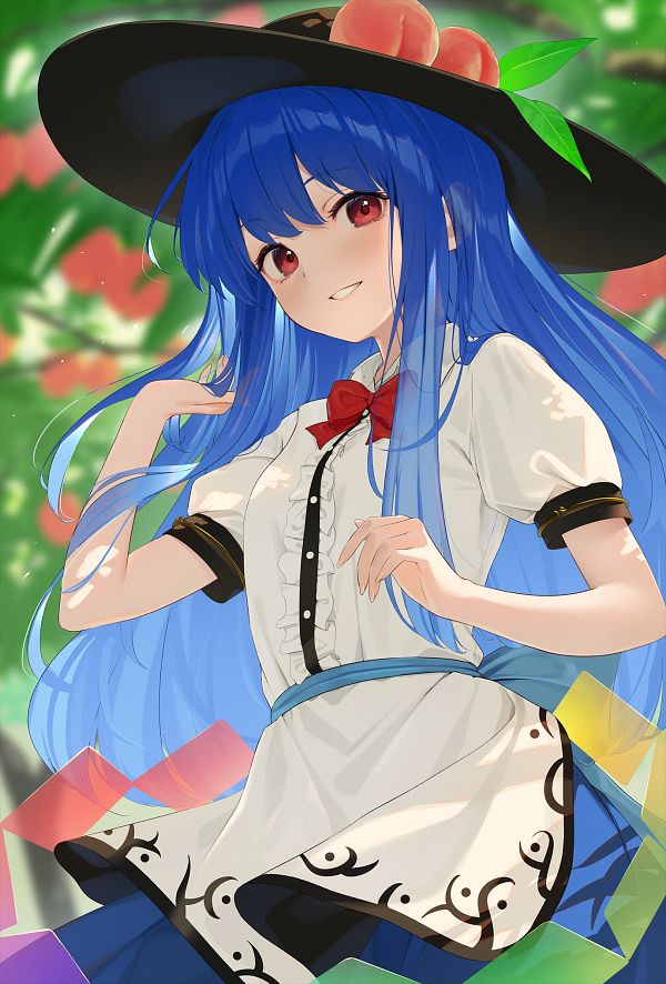 Hinanawi Tenshi Tenshi Hinanawi (Touhou) by campagne 9 #3998166-ACG-二次元游戏动漫视频分享平台