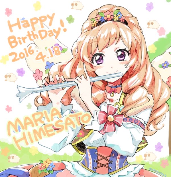 Himesato Maria Maria Himesato (Aikatsu!) by Shinoasa #3997919-ACG-二次元游戏动漫视频分享平台