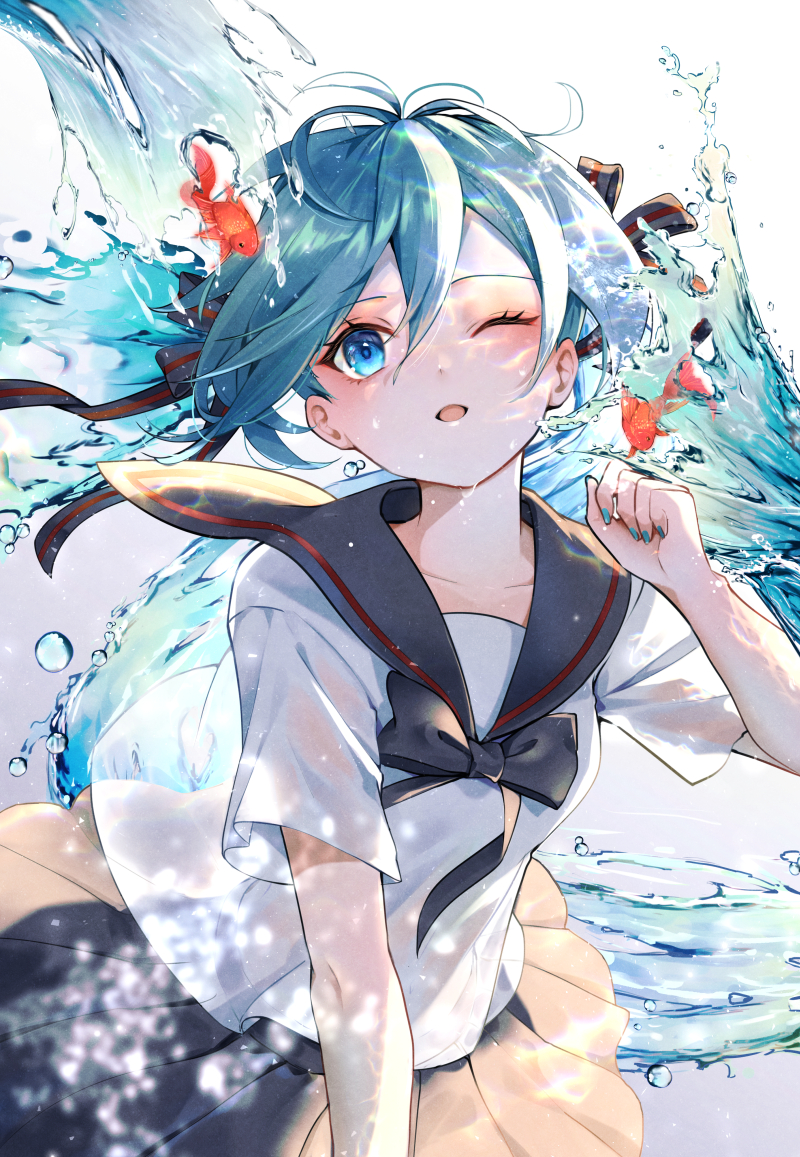 Hatsune Miku (VOCALOID) by Kyashii (a3yu9mi) #3989582-ACG-二次元游戏动漫视频分享平台