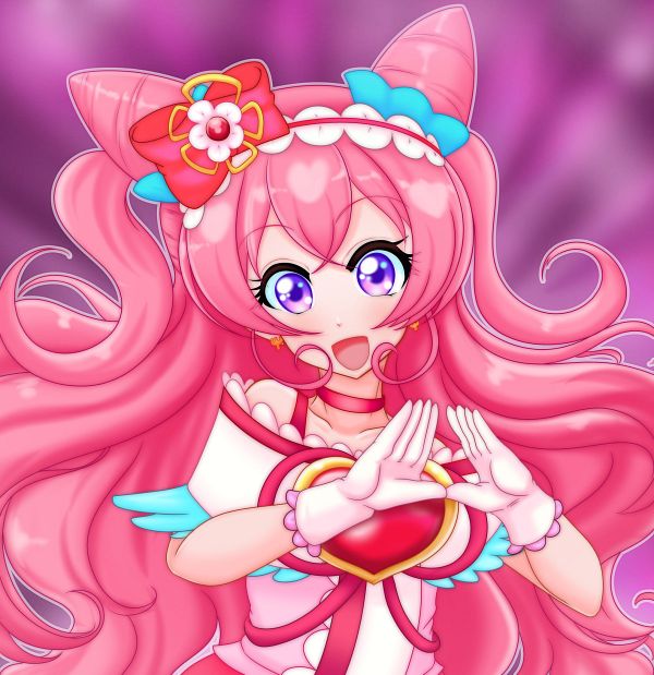 Cure Precious (Nagomi Yui) by mehu #4007741-ACG-二次元游戏动漫视频分享平台