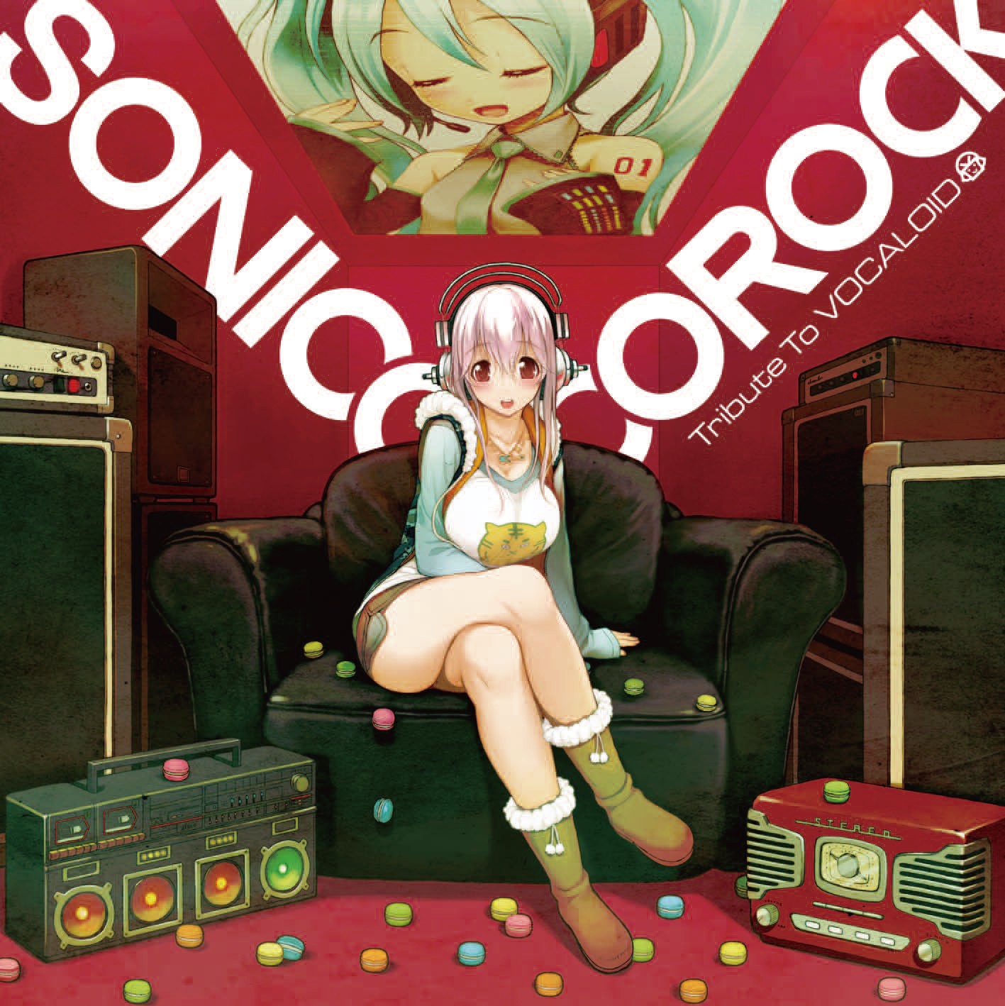 [はろ魚][120208] すーぱーそに子 SONICONICOROCK Tribute To VOCALOID-ACG-二次元游戏动漫视频分享平台