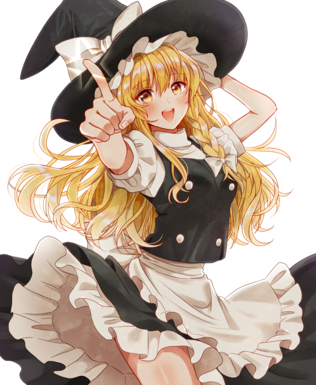 Kirisame Marisa Marisa Kirisame (Touhou) by Okawa friend #3998736-ACG-二次元游戏动漫视频分享平台