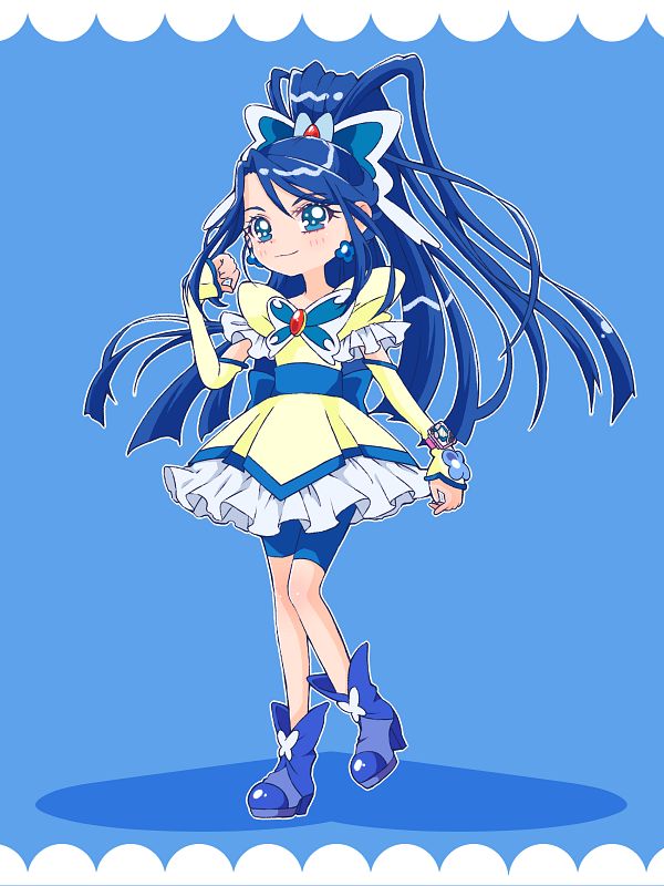 Cure Aqua (Minazuki Karen) by mrh maruhi #3988847-ACG-二次元游戏动漫视频分享平台