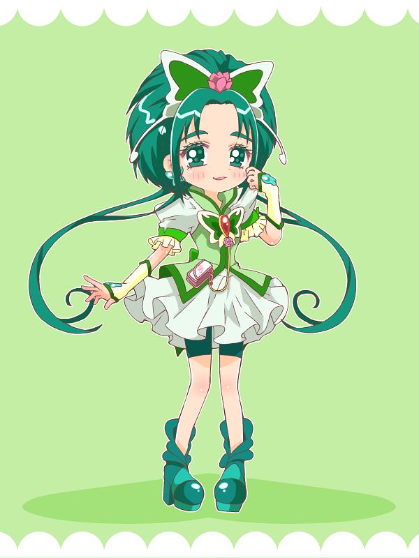 Cure Mint (Akimoto Komachi) by mrh maruhi #3988851-ACG-二次元游戏动漫视频分享平台