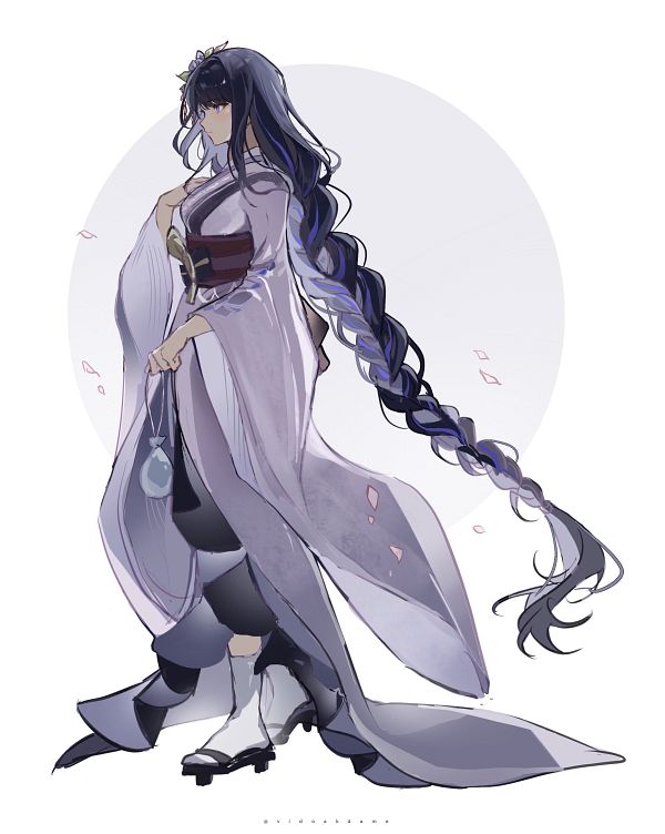Raiden Shogun (Genshin Impact) by Vidoakdame #4006527-ACG-二次元游戏动漫视频分享平台