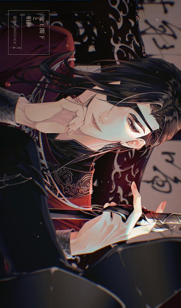 Hua Cheng (Tian Guan Ci Fu) by SPRINGOXX #3991265-ACG-二次元游戏动漫视频分享平台