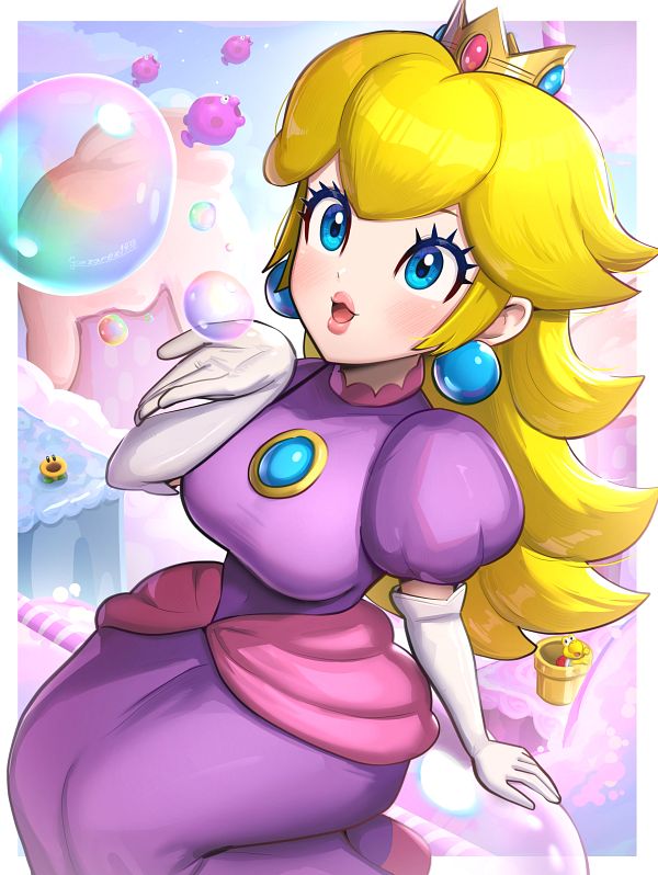 Princess Peach (Super Mario Bros.) by Gonzarez #4052699-ACG-二次元游戏动漫视频分享平台