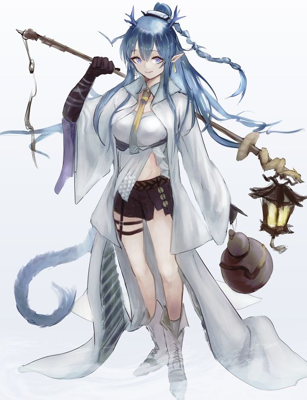 Ling (Arknights) by aprilaiv #4062841-ACG-二次元游戏动漫视频分享平台