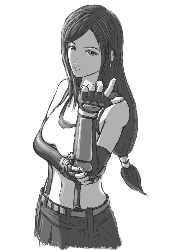 Tifa Lockhart (Final Fantasy VII) by Pixiv ID 16453. solo #4052782-ACG-二次元游戏动漫视频分享平台