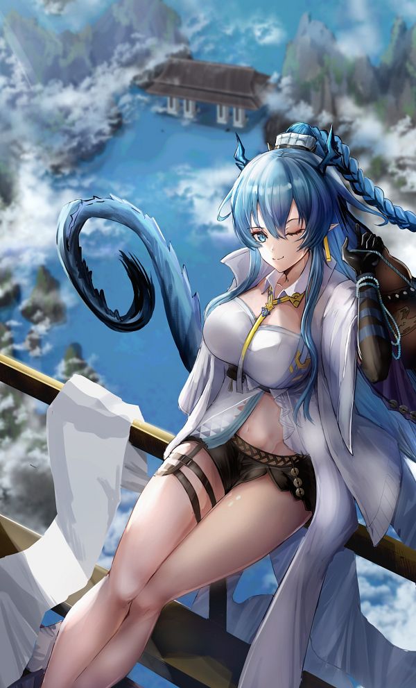 Ling (Arknights) by sansuouo #4062352-ACG-二次元游戏动漫视频分享平台