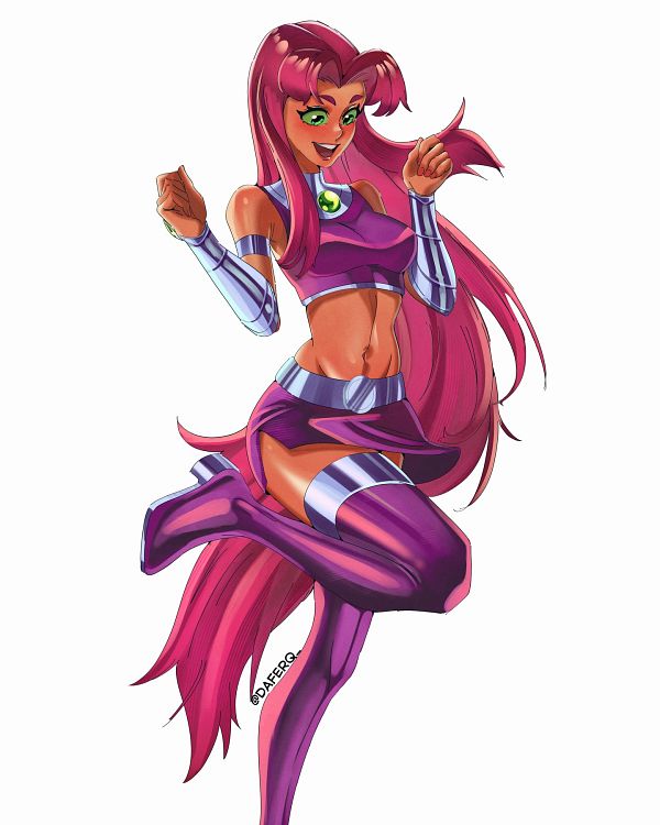 Starfire (DC Comics) by DaferQ #4053526-ACG-二次元游戏动漫视频分享平台