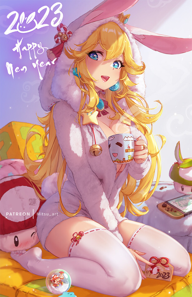 Princess Peach (Super Mario Bros.) by Mitsu_art #4069093-ACG-二次元游戏动漫视频分享平台