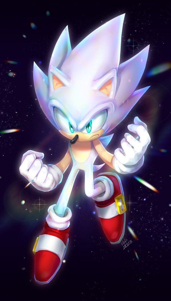 Hyper Sonic (Sonic the Hedgehog (Character)) by KetDarkDragon #4066540-ACG-二次元游戏动漫视频分享平台