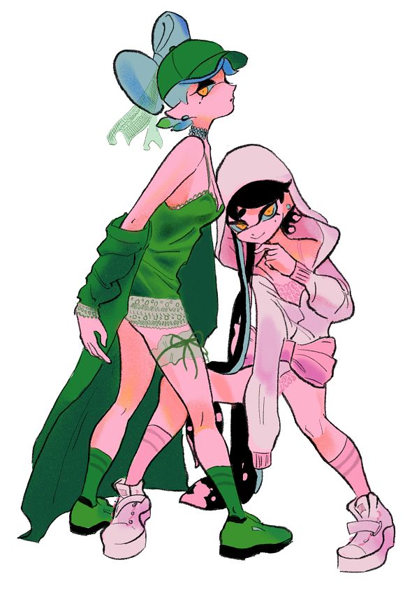 Squid Sisters (Splatoon) by Bigskycastle #4052753-ACG-二次元游戏动漫视频分享平台