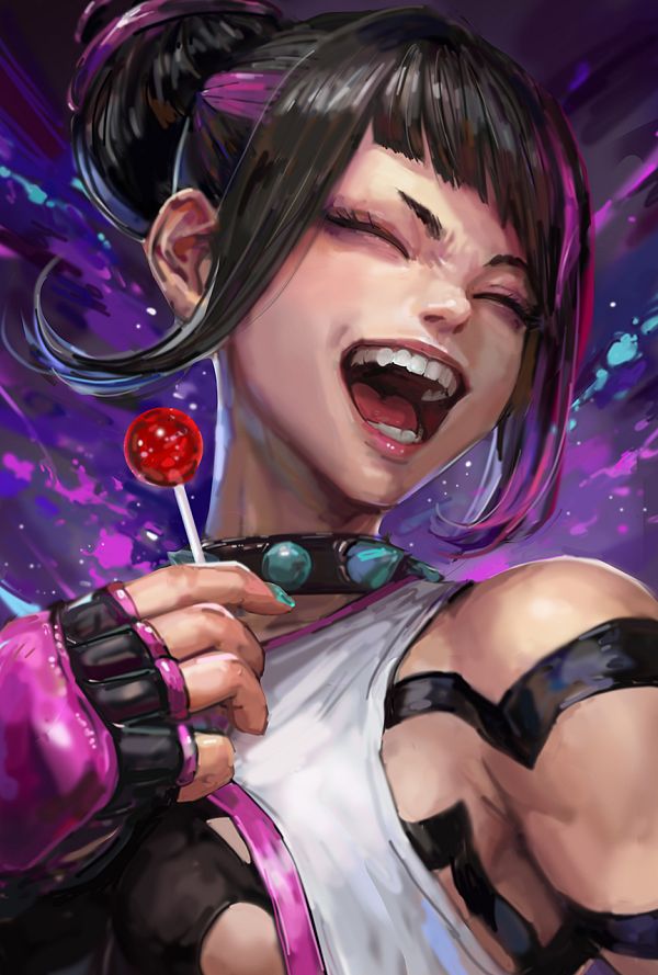 Juri Han (Street Fighter) by Miche #4069958-ACG-二次元游戏动漫视频分享平台