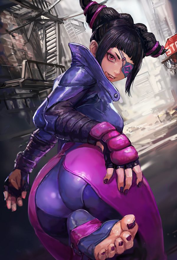 Juri Han (Street Fighter) by Miche #4069947-ACG-二次元游戏动漫视频分享平台