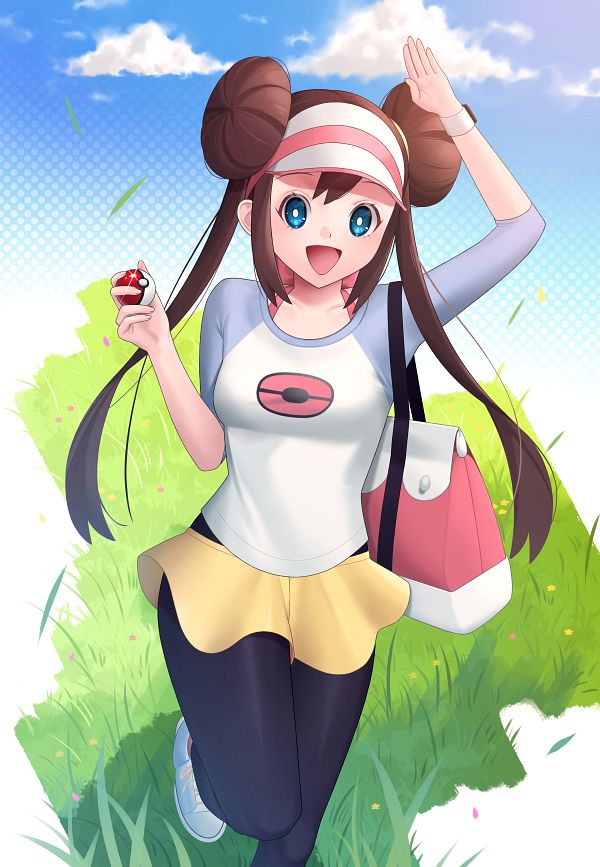 Mei (Pokémon) Rosa (pokémon) (Black and White 2) by shiroi Qma #4072367-ACG-二次元游戏动漫视频分享平台