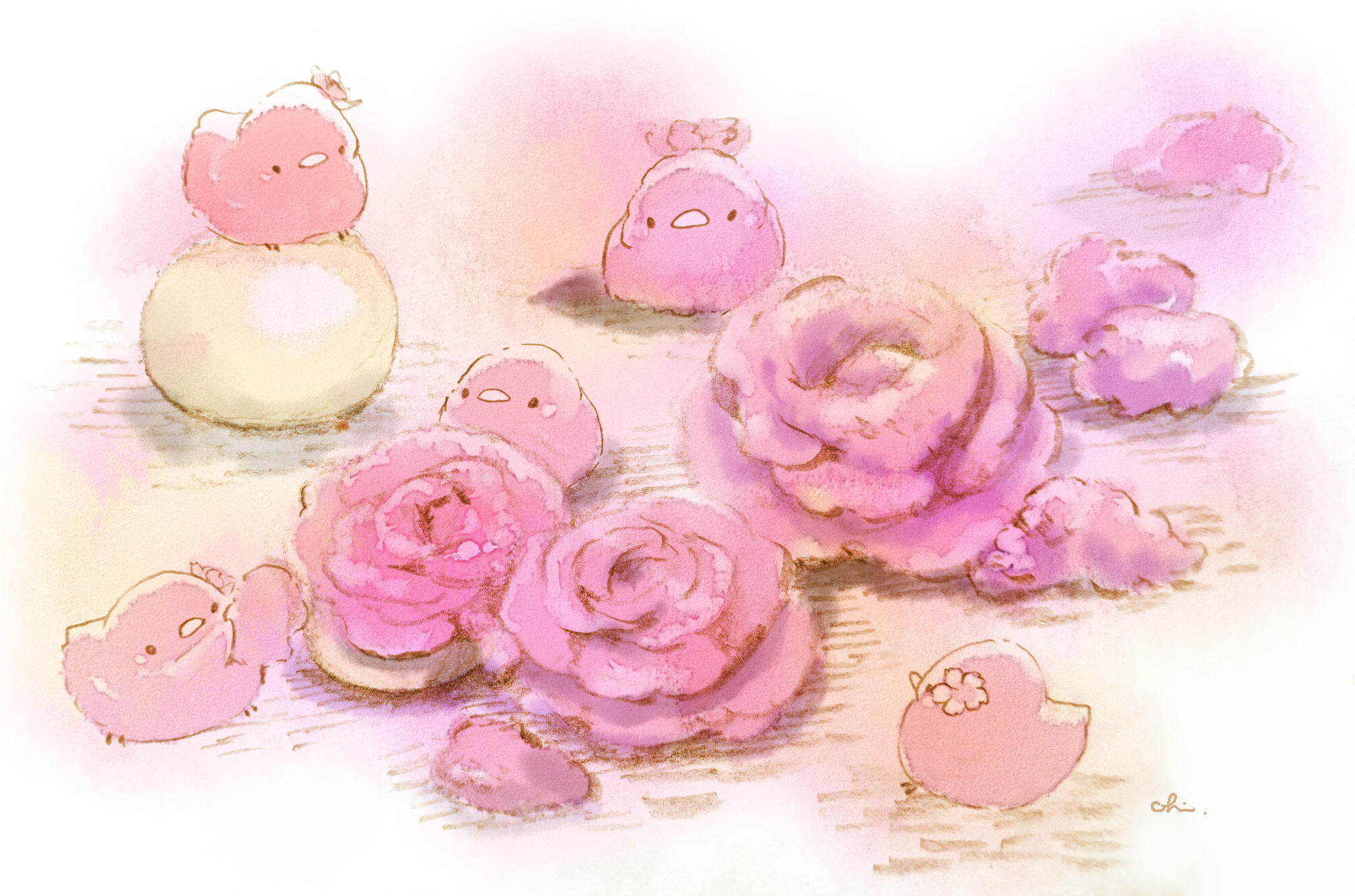 44 - チャイ - 八重桜だんご[pid=67815815]