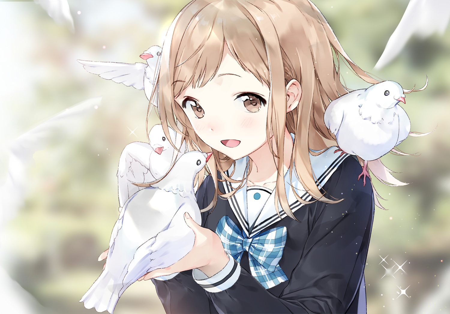 49 - まきあっと - ハトに好かれる子[pid=68853775]